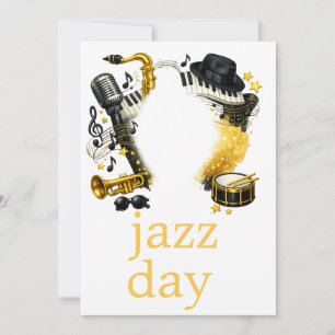 Invitación día de jazz
