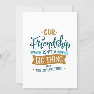 Invitación Día de la amistad cosa grande