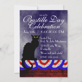 Invitación Día de la Bastilla de Chat Noir
