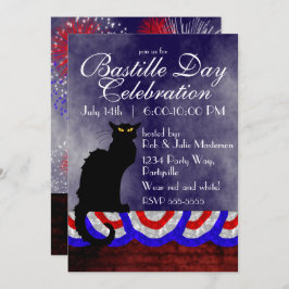 Invitación Día de la Bastilla de Chat Noir
