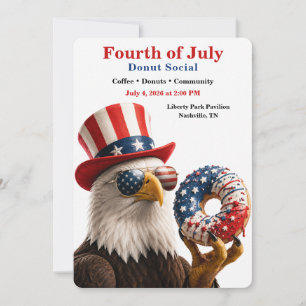 Invitación Día de la Independencia de los Estados Unidos - So