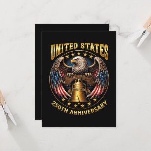 Invitación Día de la Independencia del 250º Aniversario 1776 