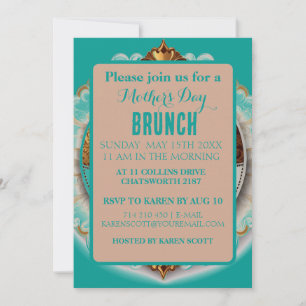 Invitación Día de la Madre al estilo del libro de cuadras ver