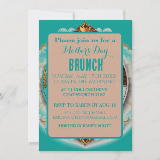 Invitación Día de la Madre al estilo del libro de cuadras ver