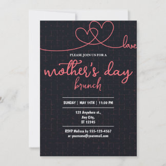 Invitación Día de la Madre Brunch