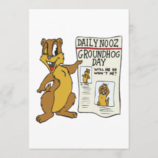 Invitación Día de la marmota