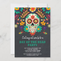 Día de la Muerte en la Fiesta de Halloween