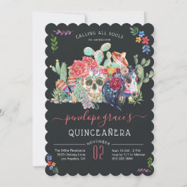 Invitación Día de la Quinceañera Muerta