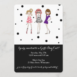 Invitación Día de los Chicas / Bachelorette / Fiesta de glamo