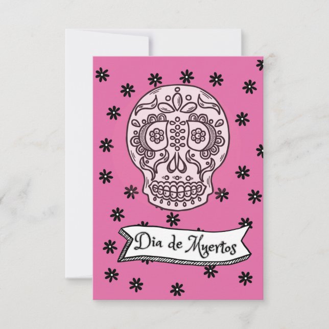 INVITACIÓN DIA DE LOS MUERTOS (Anverso)