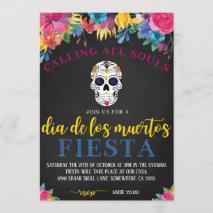 INVITACIÓN DÍA DE LOS MUERTOS