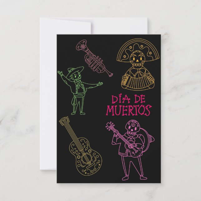 INVITACIÓN DIA DE LOS MUERTOS (Anverso)