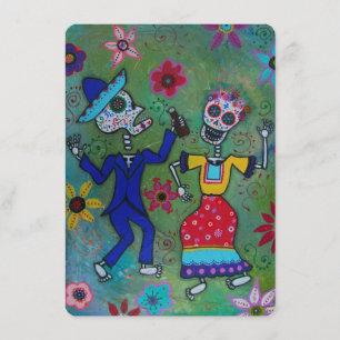 INVITACIÓN DIA DE LOS MUERTOS BODA
