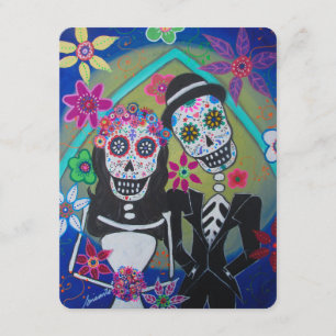 INVITACIÓN DIA DE LOS MUERTOS BODA