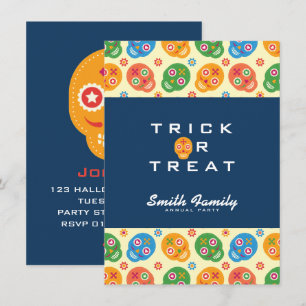 Invitación Dia De Los Muertos. Día de los Muertos. Calaveras 