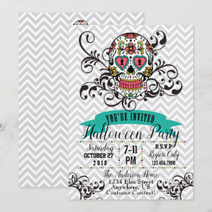 Invitación Dia de los Muertos Invitation