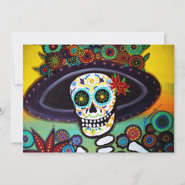 INVITACIÓN DIA DE LOS MUERTOS INVITATION (Anverso)