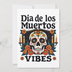 Invitación Día de los muertos Víbes Oaxaca Día de los muertos