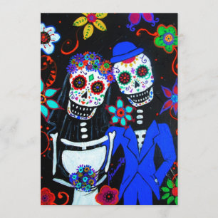 INVITACIÓN DIA DE LOS MUERTOS WEDDING