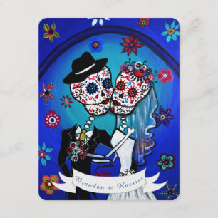 INVITACIÓN DIA DE LOS MUERTOS WEDDING