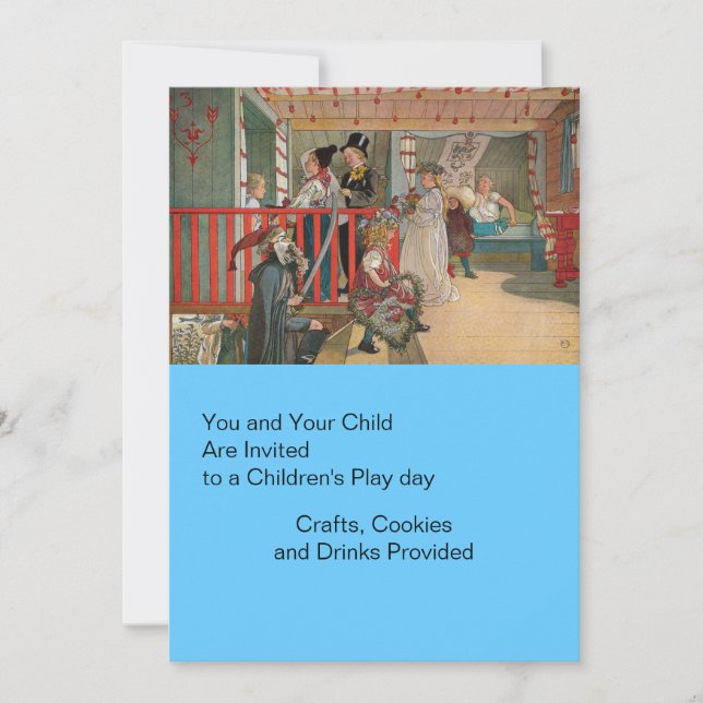 Invitación Día de los nombres en el almacén (Anverso)