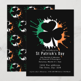 Invitación Día De Los Patrocinadores Shamrock Y Shenanigans D