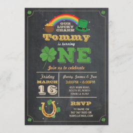 Invitación Día de los Patrones Primer cumpleaños Fiesta invit