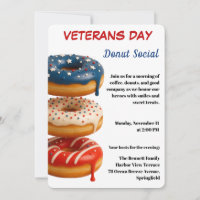 Día de los Veteranos | Celebración Social de Donas