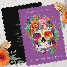 Día de Muertos Cráneo de Azúcar Mexicano Todas las