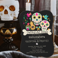 Día de Muertos Llamando a todas las Almas Quinceañ