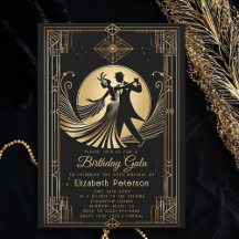 Día de prohibición de gatsby en Art Deco