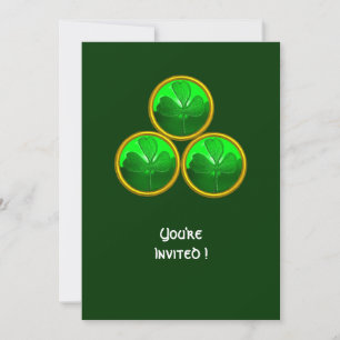 INVITACIÓN DÍA DE SAN PATRICK TRINIDAD DEL TREBOL