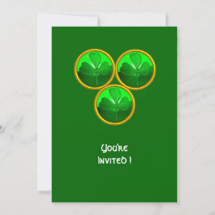 INVITACIÓN DÍA DE SAN PATRICK TRINIDAD DEL TREBOL