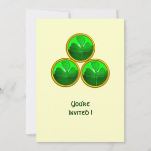 INVITACIÓN DÍA DE SAN PATRICK TRINIDAD DEL TREBOL