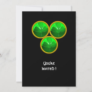 INVITACIÓN DÍA DE SAN PATRICK TRINIDAD DEL TREBOL