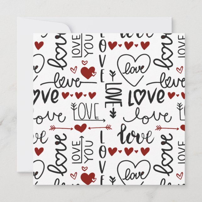 Invitación Día de San Valentín (Anverso)