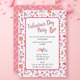Invitación Día de San Valentín adorable
