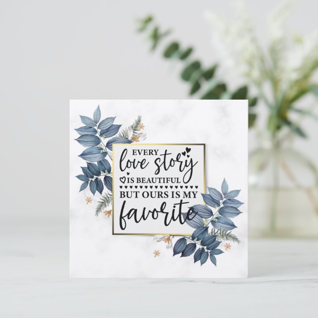 Invitación día de San Valentín, amor, valentina, valentinas (Anverso de pie)