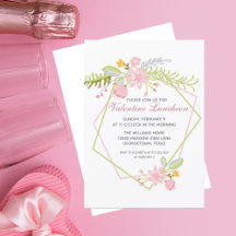 Día de San Valentín Damas Moda Luncheon Galentines