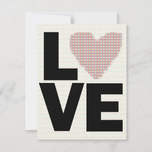 Invitación Día de San Valentín de amor retro Fiesta