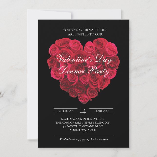 Invitación Día de San Valentín del Partido de Compromiso del  (Anverso)