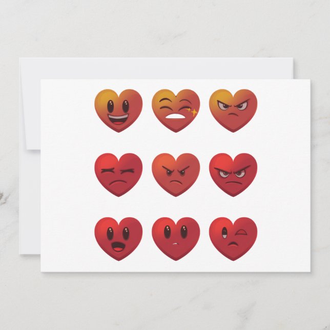 Invitación Día de San Valentín Silly se enfrenta a la gracia  (Anverso)