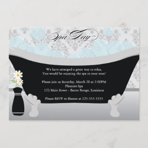 Invitación Día de Spa