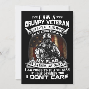 Invitación Día de Veteranos de la Bandera de Estados Unidos R