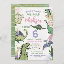 Día del Fiesta Temático de Dinosaurio