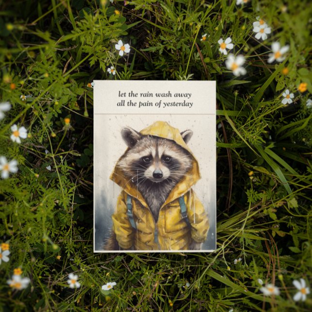 Invitación Día del Lluvia, personalizable de impermeable amar (Subido por el creador)