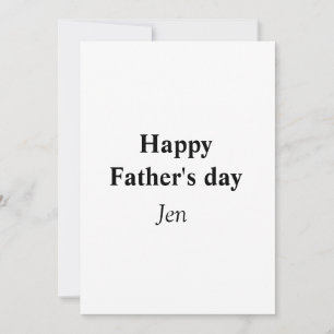 Invitación día del padre añade tu nombre texto imagen editabl