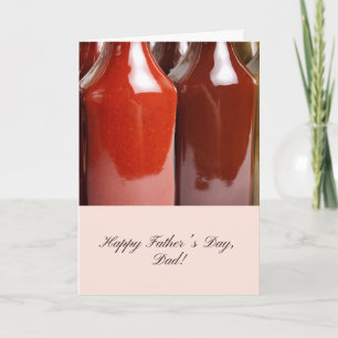 Invitación Día del Padre con BBQ Rústico con Botellas de Sals