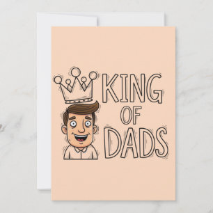 Invitación Día del Padre Rey de Papás