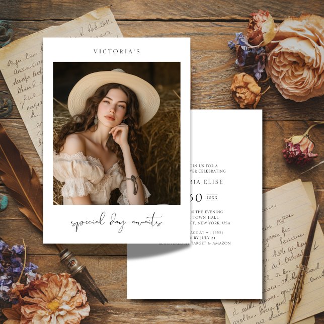 Invitación Día especial a la espera de foto de ducha de novia (Subido por el creador)